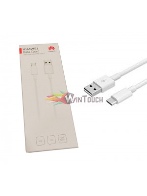 Huawei CP51 Regular USB 3.0 Data Cable USB Type A to USB Type C  Λευκό 1m Original Αξεσουάρ