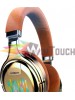  Headphones + FM Radio  Moxom Neon Beat MX-WL14 -Καφέ