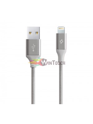 Lightning Καλώδιο Φόρτισης & Data AlumiCable™ Silver 120cm (2DK16G) Lightning Lightning Καλώδιο Φόρτισης & Data AlumiCable™ Silver 120cm (2DK16G)) Lightning