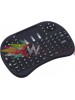 Ασύρματο πληκτρολόγιο OEM Rii i8 2.4GHz RF Wireless Mini Keyboard with Touch Pad Mouse Black