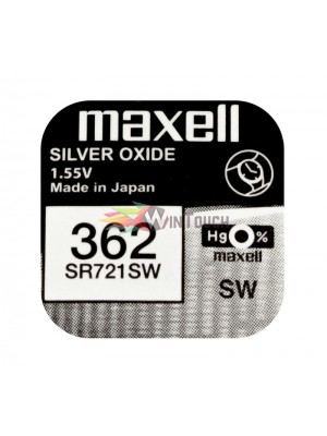 MAXELL Μπαταρία λιθίου για ρολόγια SR721SW, 1.55V, No362