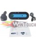 Bluetooth Handsfree Αυτοκινήτου Ανοιχτής Ακρόασης Multi Point V4.1 QK1-K5  Black-Blue