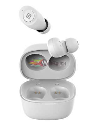 HIFUTURE earphones AirBuds, true wireless, με θήκη φόρτισης, λευκά