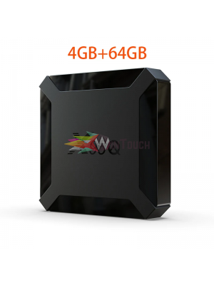 Android 10 X96Q PRO TV Box 4 GB 64 GB Allwinner H313 Quad Core 4K Smart TV BOX Wifi