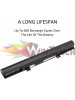 K KYUER 44WH A41-D15 A42-D15 Μπαταρία 45Wh 3000mAh για Medion Akoya E6411 E6412 E6412T 