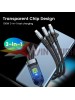 3 σε 1 100w καλώδιο γρήγορης φόρτισης Τύπου C Usb Micro για iPhone Samsung Huawei Xiaomi Pilot Lamp Charger Usb C 6A 1,2μ 3 σε 1 100w καλώδιο γρήγορης φόρτισης Τύπου C Usb Micro για iPhone Samsung Huawei Xiaomi Pilot Lamp Charger Usb C 6A 1,2μ