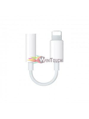 OEM Προσαρμογέας Μετατροπέας Lightning male σε 3.5mm female Λευκό (MMX62AM/A)