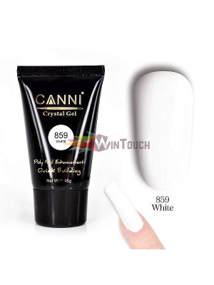 CANNI Crystal Gel δόμησης Νο 859 λευκό, 45g CANNI Crystal Gel δόμησης Νο 859 λευκό, 45g