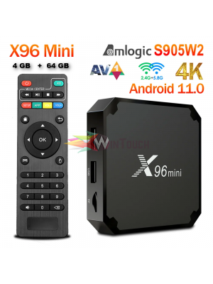 X96 Mini 5G Smart TV Box Android 11.0 Amlogic S905W2 2.4G/5G WIFI Bluetooth 4K Media Player VP9 H.265 4 GB 64 GB X96 Mini 5G Smart TV Box Android 11.0 Amlogic S905W2 2.4G/5G WIFI Bluetooth 4K Media Player VP9 H.265 4 GB 64 GB