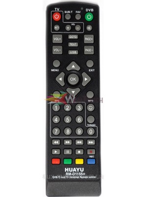 ATC Universal Τηλεχειριστήριο RM-D1155+5 για Ψηφιακούς Δέκτες
