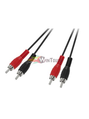 Καλώδιο Ήχου 2RCA -2RCA M/M, 15.0m, High Quality - AV204-22N Καλώδιο Ήχου 2RCA -2RCA M/M, 15.0m, High Quality - AV204-22N