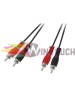 Καλώδιο Ήχου 2RCA -2RCA M/M, 15.0m, High Quality - AV204-22N Καλώδιο Ήχου 2RCA -2RCA M/M, 15.0m, High Quality - AV204-22N
