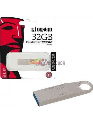 KINGSTON DTSE9G2/32GB SILVER USB FLASH USB3.0 METAL