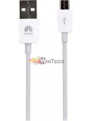 Huawei Regular USB 2.0 to micro USB Cable Λευκό 1m -C02450768A