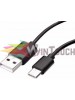 Samsung Regular USB 2.0 Cable USB-C male - USB-A male  1.2m (EP-DG950CBE)  Μαύρο