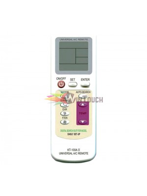 Universal A/C Remote Control KT-100A II  Εικόνα & Ήχος