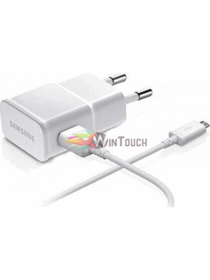 Samsung micro USB Cable & Wall Adapter Λευκό (EP-TA10EWE & ECB-DU4AWE) (Bulk)