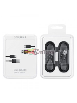 Samsung Original Regular USB Typ-C EP-DG930MBEG 1.5m 2 Pack Black Samsung Original Regular USB Typ-C EP-DG930MBEG 1.5m 2 Pack Black