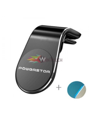 "PowerStar" ® Car-Holder "Plate"   ATT-23  magnetic Black