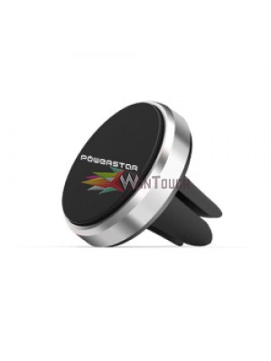 "PowerStar" ® Car-Holder "Circle"  ATT-25 magnetic Silver