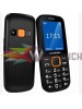 BLAUPUNKT BS 04 black-orange, κινητό τηλέφ.2G, για ηλικιωμένους,οθόνη 2,4'', Ελληνικό μενού, Κουμπί SOS