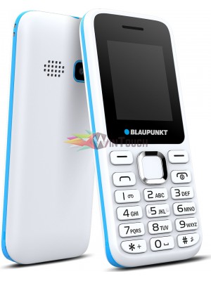 BLAUPUNKT FS03 GL White-Blue,κινητό τηλέφ.2G,οθόνη 1,8'',Ελληνικό μενού,κάμερα 0.3MP, Bluetooth,