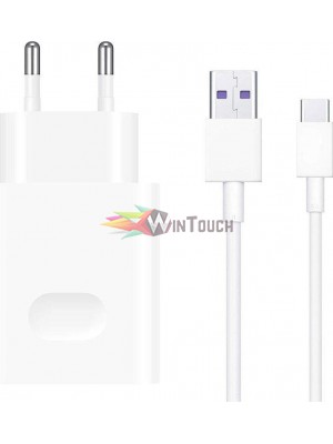 Huawei CP84 Original Super Charger with Cable 5A Type C White - (Bulk)