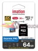 IMATION κάρτα μνήμης MicroSDXC UHS-3, 64GB, Read 90MB/s, Class 10