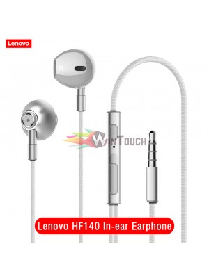 Aκουστικό   Lenovo HF140 Μεταλλικό  Ενσύρματο με Μικρόφωνο-White