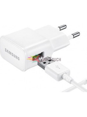 Samsung   Φορτιστής  MicroUSB  Cable & Wall Adapter Λευκό (ETA-U50EWE + ECB-DU4AWE)