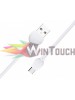 Awei Regular USB 2.0 Cable USB-C male - USB-A male Λευκό 1m (CL-62-WH)