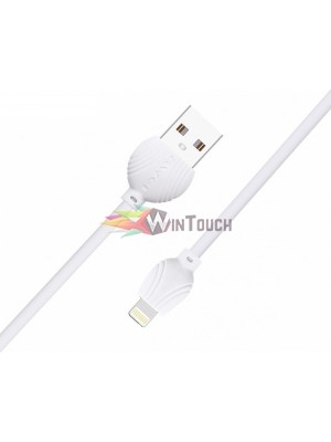 Awei Regular USB to Lightning Cable Λευκό 1m (CL-63)