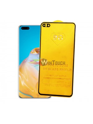 Tempered Glass for Huawei P40 Black High QualityzCurve Screen Guarda 9D/9H glass shield Αξεσουάρ
