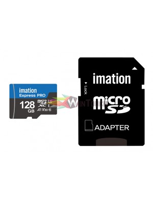 IMATION κάρτα μνήμης MicroSDXC UHS-3, 128GB, Read 90MB/s, Class 10