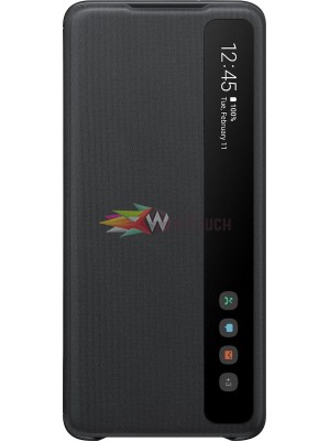 Samsung Clear View Cover Μαύρο (Galaxy S20+) Samsung Clear View Cover Μαύρο (Galaxy S20+)