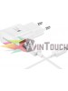 Γνήσιος φορτιστής Samsung EP-TA200EWE 2A 15W + καλώδιο δεδομένων MicroUSB ECB-DU4AWE White
