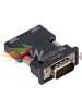 POWERTECH converter HDMI (F) σε VGA (M) CAB-H120 με audio, μαύρο