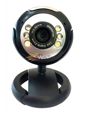 Web Camera PT-509 1.3MP, Plug & Play, μαύρη Υπολογιστές
