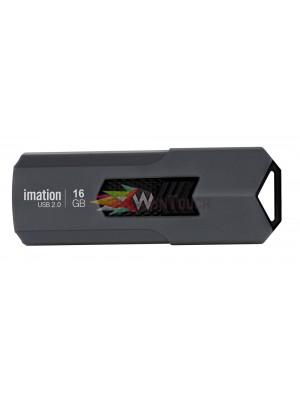 IMATION USB Flash Drive Iron KR03020045, 16GB, USB 2.0, γκρι IMATION USB Flash Drive Iron KR03020045, 16GB, USB 2.0, γκρι