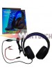 Headset Ακουστικά Konigsaigg K8001 pro gaming blue για υπολογιστή, κινίτο, ps4  Ακουστικά