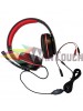 Headset Ακουστικά Konigsaigg K8001 pro gaming red για υπολογιστή, κινίτο, ps4  Ακουστικά