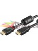 POWERTECH καλώδιο HDMI 1.4 CAB-H086, CCS, Gold Plug, 30AWG, μαύρο, 1m