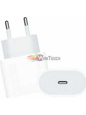 Apple  Power Adapter  MU7V2ZM/A USB-C 18W -- Λευκό