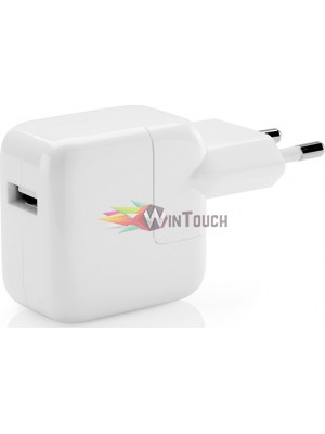Apple 12W USB Power Adapter A1401 (MD836Z)  Για ipod, i pad & iphone -Λευκό