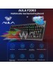 AULA μηχανικό πληκτρολόγιο US AUL-F2063, RGB, blue switch, μαύρο-γκρι