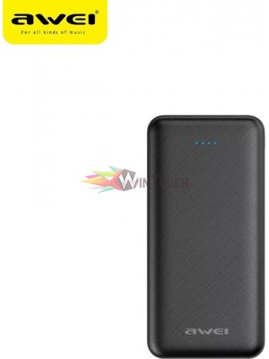 Power Bank Awei P47K 20000mAh με 2 Θύρες – Μαύρο Power Bank Awei P47K 20000mAh με 2 Θύρες – Μαύρο