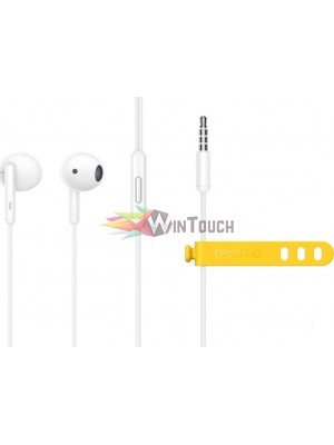 Realme Buds Classic Earbuds Handsfree με Βύσμα 3.5mm Λευκό