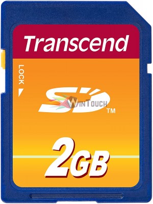 Transcend 2 GB SD Flash Memory Card Transcend 2 GB SD Flash Memory Card