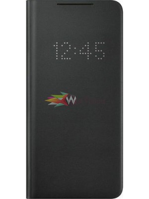 Samsung LED View Cover  EF-NG998PBEG G998B (Galaxy S21 Ultra 5G) - Μαύρο