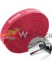 Baseus Rainbow Circle Velcro ιμάντες για καλώδια 3m κόκκινο 